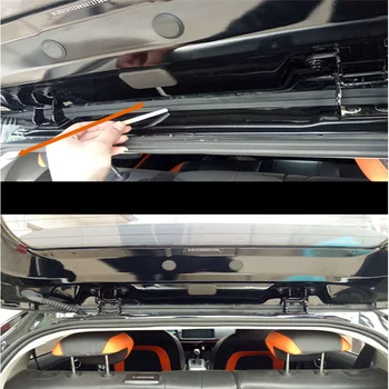 1.5 M de Goma de la etiqueta Engomada del Coche del Tronco Parachoques de Sonido banda de Sellado Para el Toyota Corolla Avensis RAV4 Yaris Auris Hilux Prius 3 MG ZR Buick