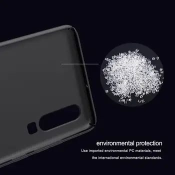 Huawei P30 Cubierta de la funda Nillkin Frosted Mate Escudo de Duro Plástico de la PC de Vuelta Completa de la Cubierta del Teléfono de los Casos en Huawei P30 Capa Nilkin Shell
