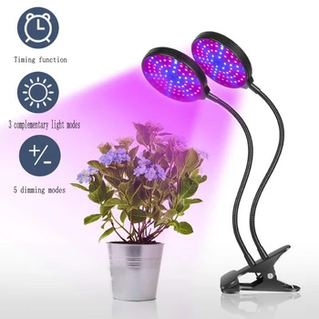 La prenda impermeable LED Crecen la lámpara DC 5V usb de espectro completo fito de la lámpara para el interior de la flor tienda de plántulas de efecto invernadero led crecen la luz fitolampy
