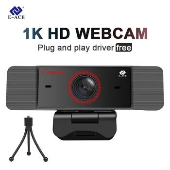 Webcam Full HD 1080P Webcam Cámara Web Con Micrófono Integrado USB 1K de la Cámara Web Cámara para su Equipo cámara Web Para PC Portátil Mac