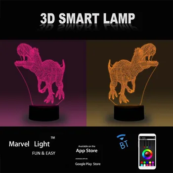 3D Piña Luz de Noche LED de colores Ilusión de Mesa Lámpara de Escritorio de Sueño del Bebé Lámpara de Decoración Infantil de Cumpleaños de la Lámpara de Control de la Aplicación