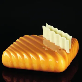 Mousse de Almohada en forma de Silicona Molde de la Torta Para helados Chocolates 3D Pastel de moldes para hornear Pan Accesorios