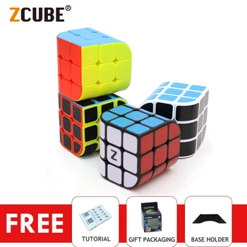 ZCube 3x3x3 Penrose Cubo Mágico 56mm Profesional de la Curva de Trihedron Reviradas Cubicación de la Velocidad de Rompecabezas de la Educación Kid Juguetes