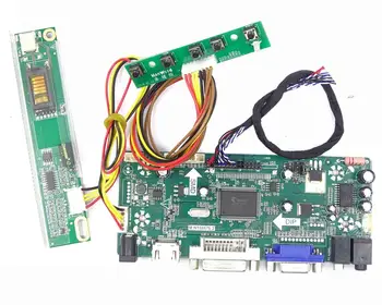 Para B141XN04 V2 Kit de Monitor de 1024 X 768 tarjeta de control 20pin LVDS 1 Lámparas LCD DVI 14.1