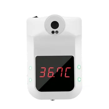 2020 3d Sin contacto Termómetro Infrarrojo de la Frente Termometro Digital de Temperatura el Sensor de Temperatura Alarma de Fiebre Montado en la Pared