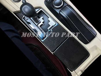 La Fibra de carbono en la Consola de Cambio de marcha de la Caja de Cubierta de guarnición Para Lexus ES 250 300 h 2013-Coche accesorios de interiores, decoración del Coche