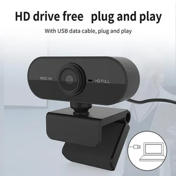 2020 cámara web de alta definición de 1080P de Enfoque Automático de la Cámara WebCam con Micrófono Para Ordenador PC Portátil Ficha Conferencia Webcast