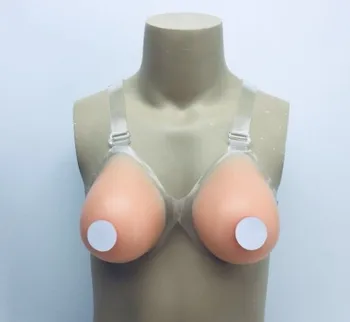 El travestismo de la correa de hombro de conjoined cuerpo de mama formas Falsas de silicona prótesis de mama CD de mama tetas para hombre