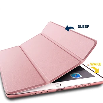 Caso Para el iPad 10.2 pulgadas 2019 7th Gen Inteligente Magnético Diseño de la Cubierta del Soporte Plegable Auto Sleep/Wake Volver funda Para el iPad 10.2