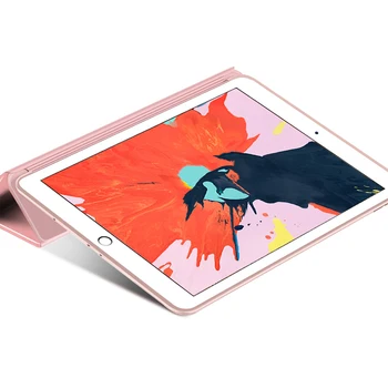 Caso Para el iPad 10.2 pulgadas 2019 7th Gen Inteligente Magnético Diseño de la Cubierta del Soporte Plegable Auto Sleep/Wake Volver funda Para el iPad 10.2