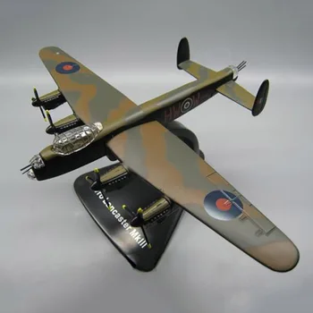 Fundido a troquel de la Aleación de Escala 1/144 de la II Guerra Mundial Clásico de los Bombarderos Británicos Bombardero Lancaster Avión Avión de Juguetes de modelos F Coleccionables de Regalo
