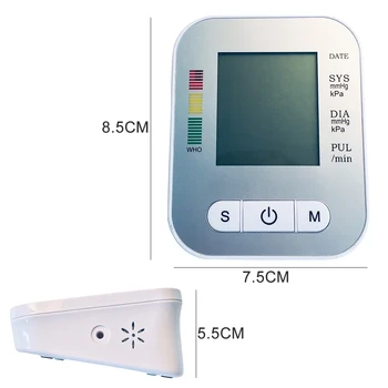 Eléctrico Tonómetro Monitor de Presión Arterial de Equipos Médicos los Aparatos de Medición de Presión, Casa de la frecuencia Cardiaca el Monitor de la Salud