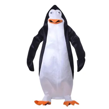 Los pingüinos de Madagascar Pingüino Mascota de Disfraces cosplay disfraces adulto de Halloween traje de Navidad