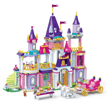 GUDI la Princesa de la Serie Castle Parte de Bloques de Construcción de los Conjuntos de Ladrillos Clásico de la Muchacha de los Niños de Regalos Modelo de Legoingly Juguetes Compatible Amigo