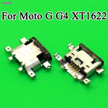 50-100pcs Micro USB Jack Conector Hembra de 5 Pines toma de Carga para el Motorola Moto G G4 XT1622 G4 Plus XT1642 XT1625