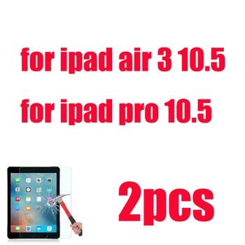 2 paquetes de Tablet vidrio protector de pantalla para iPad air 3 2019 10.5