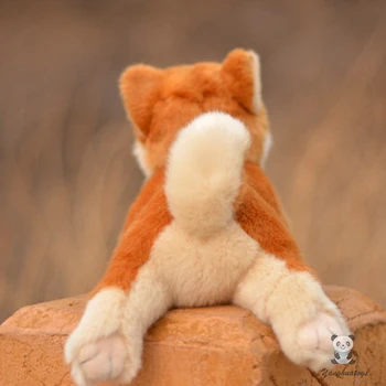 Agradable los animales de peluche de juguete suave perro Akita muñecas de la vida real Shiba Inu juguetes de los niños, los regalos de navidad de buena calidad