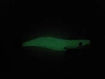 8Pcs 2.5# 3.5# Madera de Camarón de la Pesca con Señuelos Luminosos Calamar Plantillas Señuelo de Pulpo Cebos de Simulación de la Noche de Pesca
