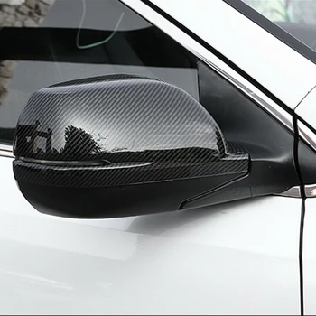 De Fibra de carbono de Estilo Retrovisor Espejo Lateral Cubierta de Tapas de ajuste para el Honda CR-V CRV 2017-2019