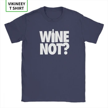 El vino No T-Shirts para Hombres de la Barra de Alcohol Ale Beber Impresionante Algodón de la Camiseta O de Cuello de Manga Corta T Shirt Tops de Verano