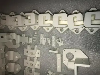 Funssor 1set Hipercubo Evolución Impreso en 3D de Piezas de filamento de PETG negro blanco color del 50% de relleno