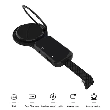 Tipo C 3.5 Jack de Auriculares USB a 3.5 mm AUX Auricular Cargador Adaptador OTG Para Huawei P20 P30 Pro de Samsung S8 S9 S10 LG cable de Audio