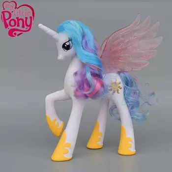 My Little Pony APrincess Luna Princesa Celestia Sol Princesa Celestia PVC Figura de Acción de Pony Muñeca Juguetes Childrne Chica Regalos 22cm