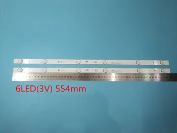 La retroiluminación LED de la tira 6 de la lámpara para JL.D32061330-004AS-M 057GS 4C-LB320T-JF3 JF4 LVW320CSDX E13 V57 LVW320CSDX W32H W32S H32B3913