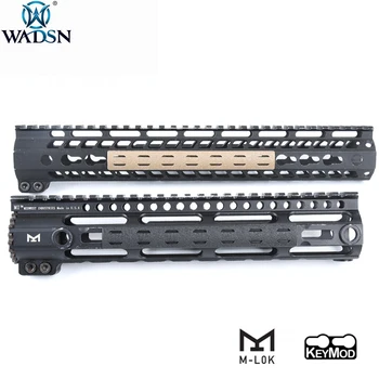 WADSN 5pcs/Pack de Airsoft BCM Tipo de Táctica de Polímero Protector de Ferrocarril M-lok Keymod Rieles Kit de Panel Rifle de Caza de Accesorios